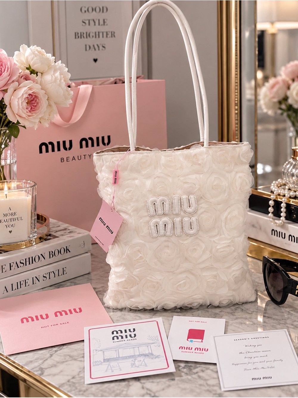 🤍 Miu Miu Beauty VIP Gift Bag — New With Tag